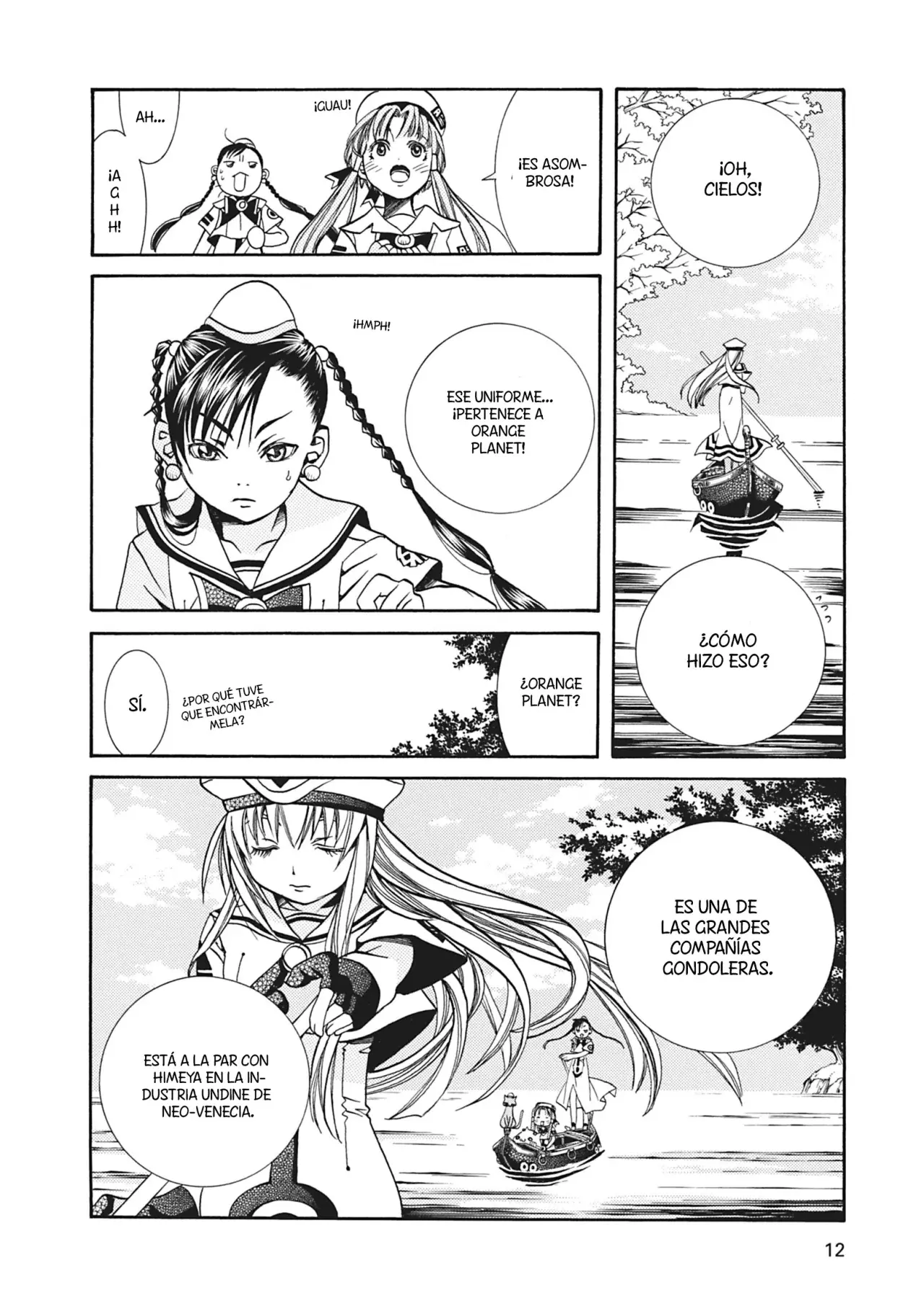 ARIA The Masterpiece capítulo 21, página 14