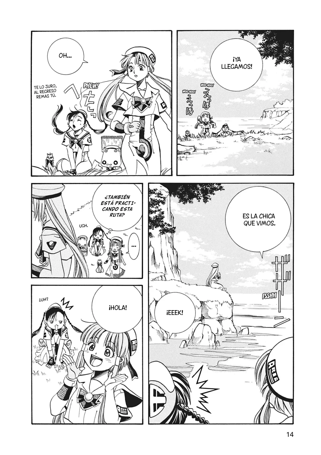 ARIA The Masterpiece capítulo 21, página 16