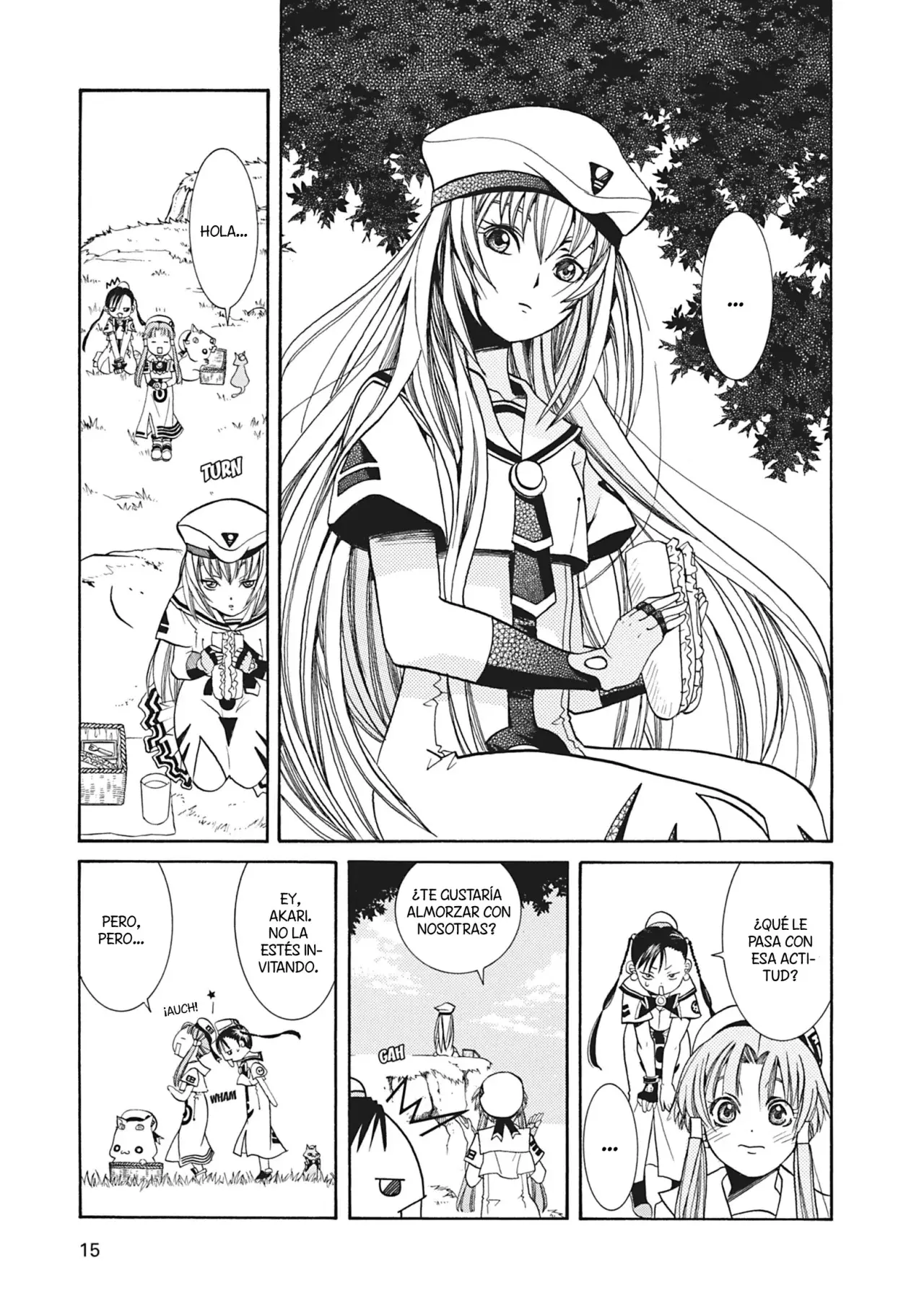 ARIA The Masterpiece capítulo 21, página 17