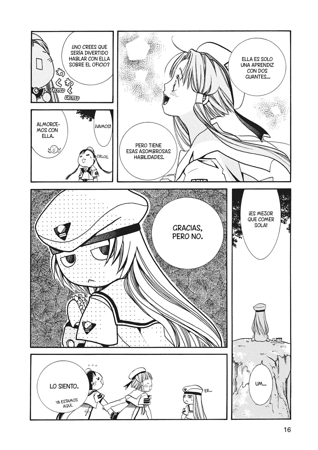 ARIA The Masterpiece capítulo 21, página 18