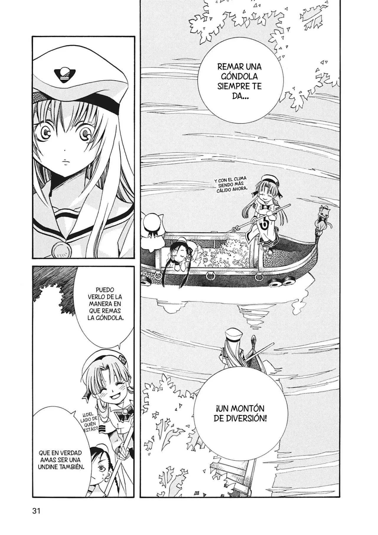ARIA The Masterpiece capítulo 21, página 33