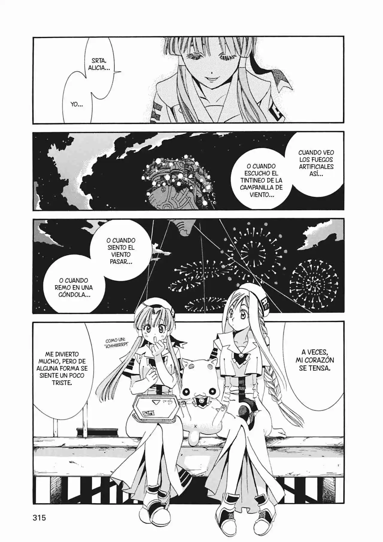 ARIA The Masterpiece capítulo 9, página 34
