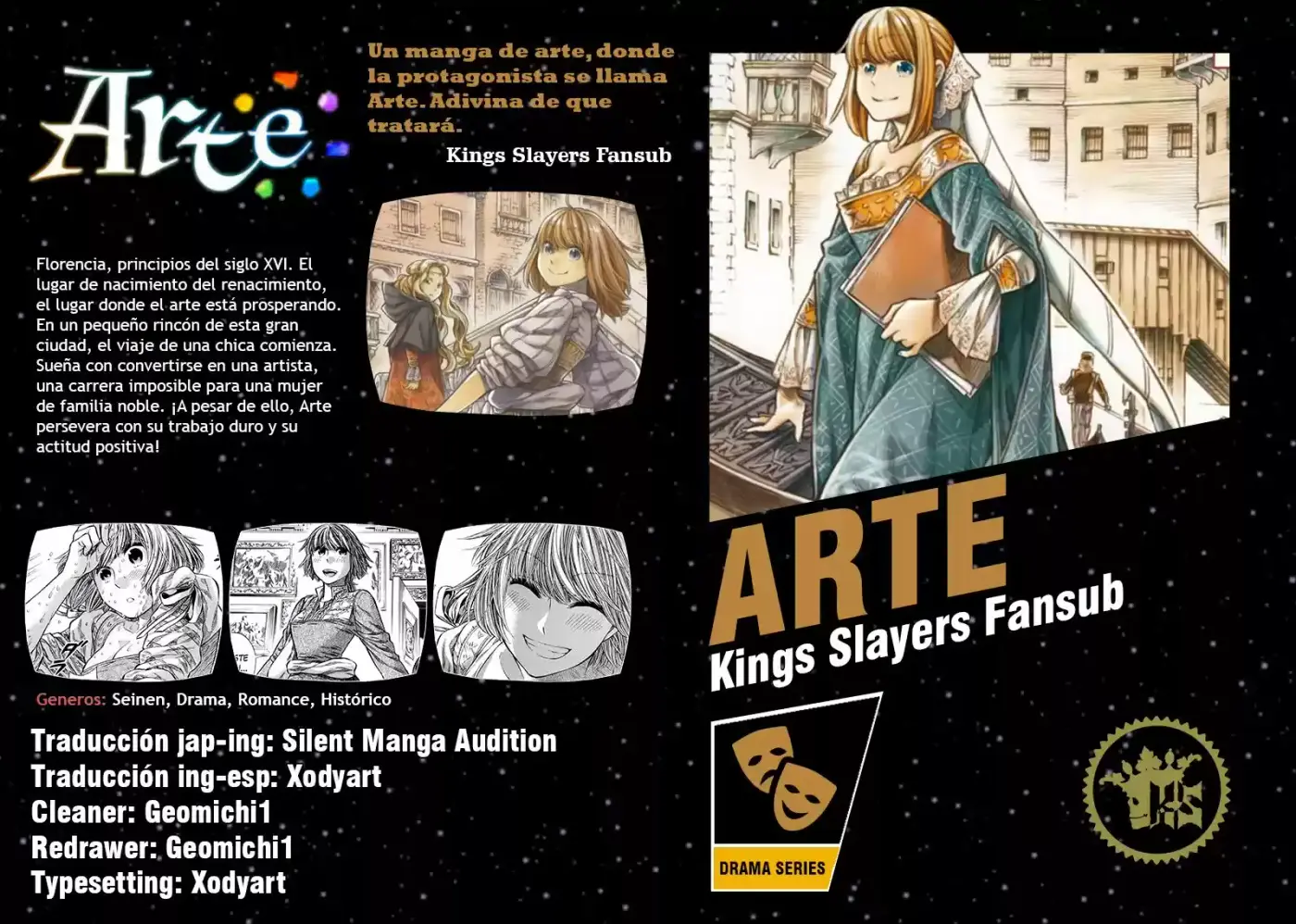 Arte capítulo 12, página 1