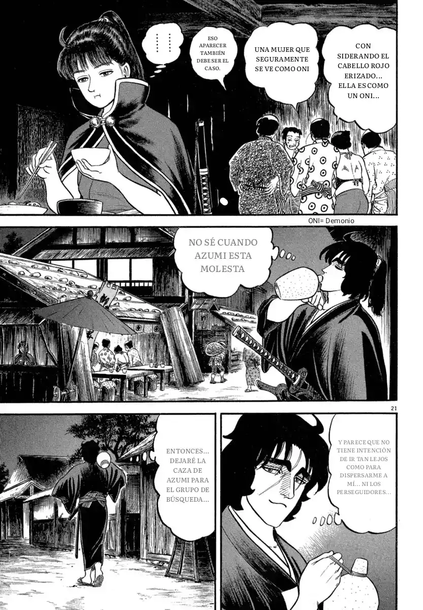 Azumi capítulo 118, página 21