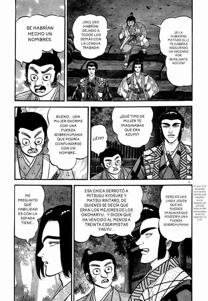Azumi capítulo 124, página 7