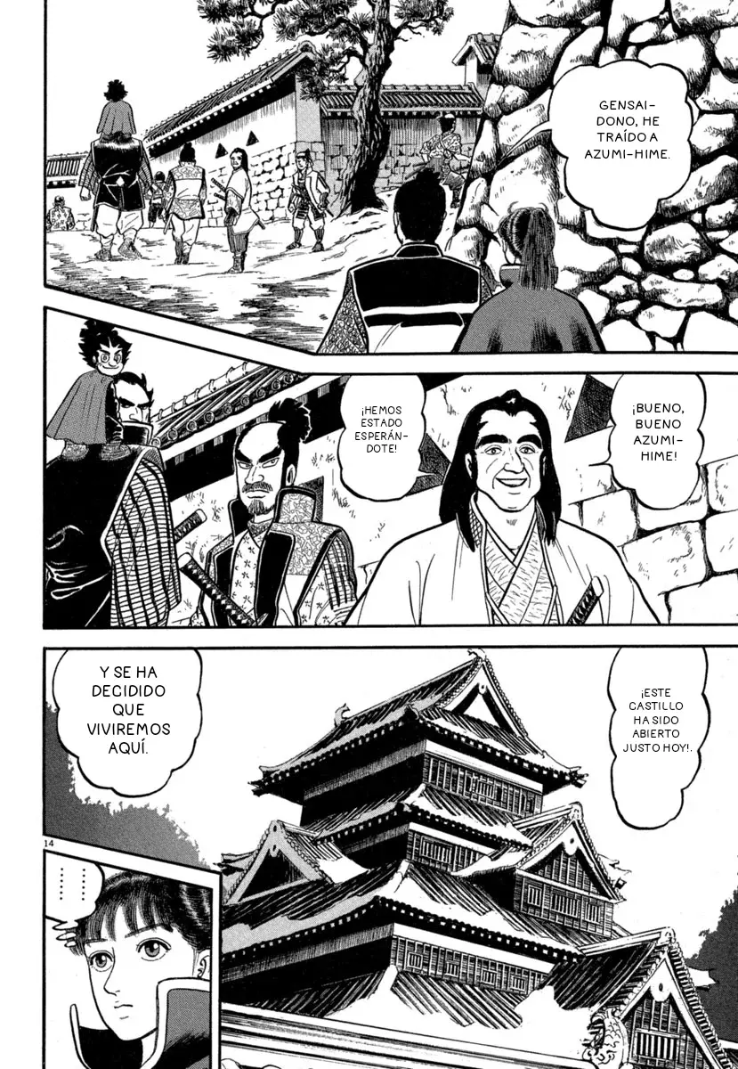 Azumi capítulo 140, página 14