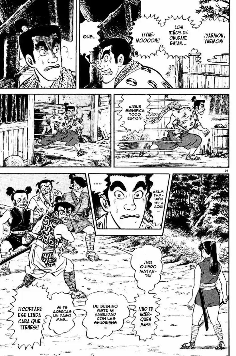 Azumi capítulo 3, página 14