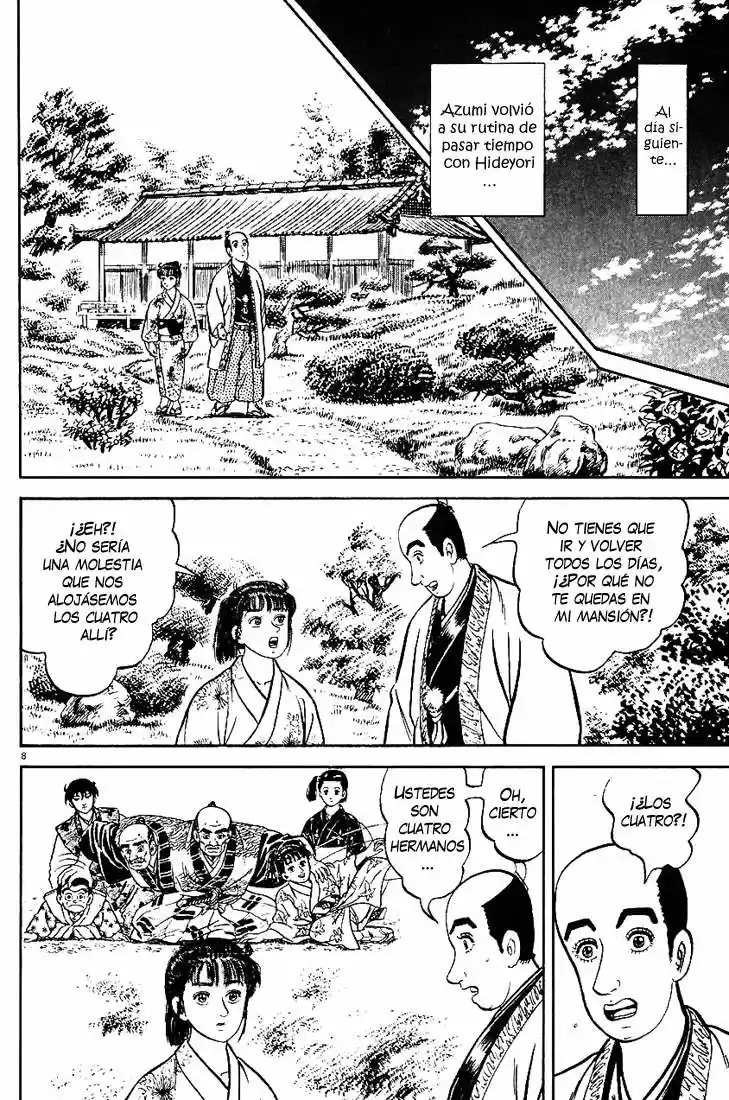Azumi capítulo 32, página 8