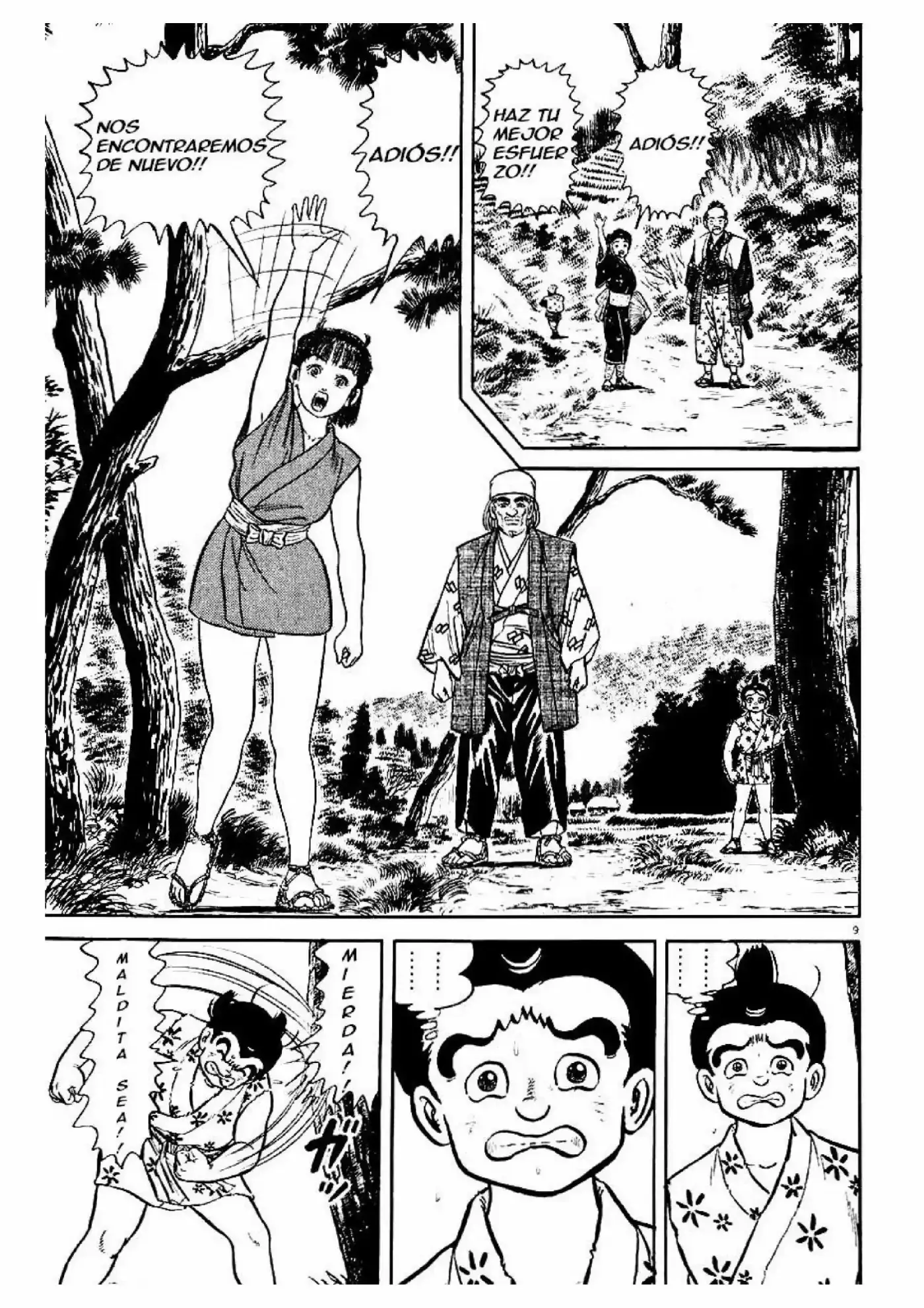 Azumi capítulo 42, página 9