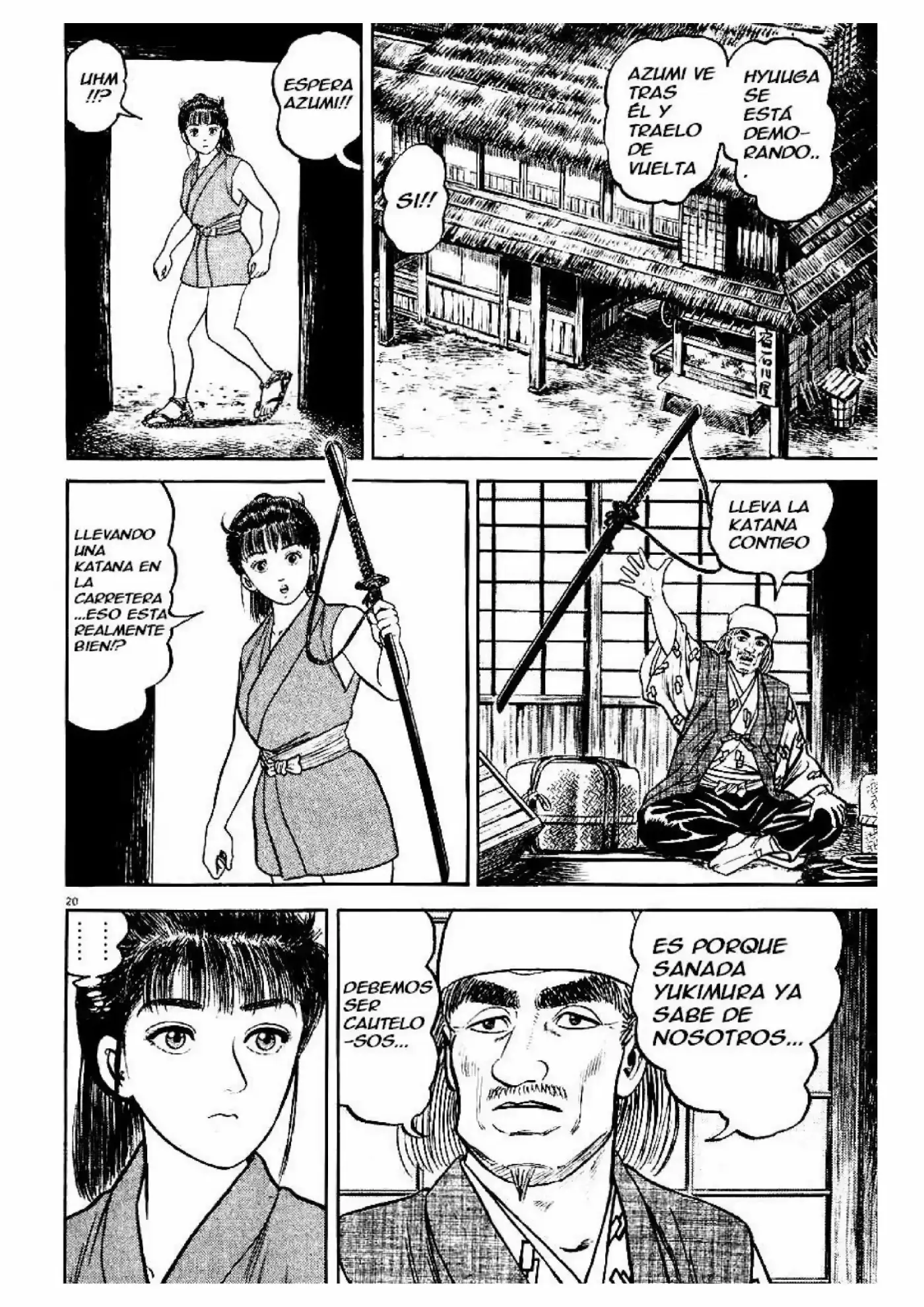 Azumi capítulo 43, página 20