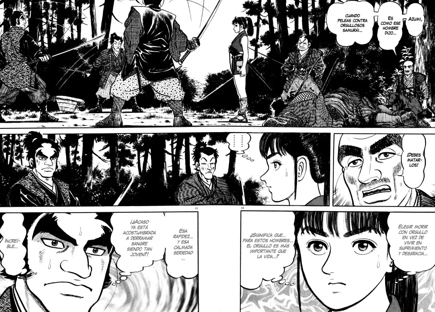 Azumi capítulo 52, página 17