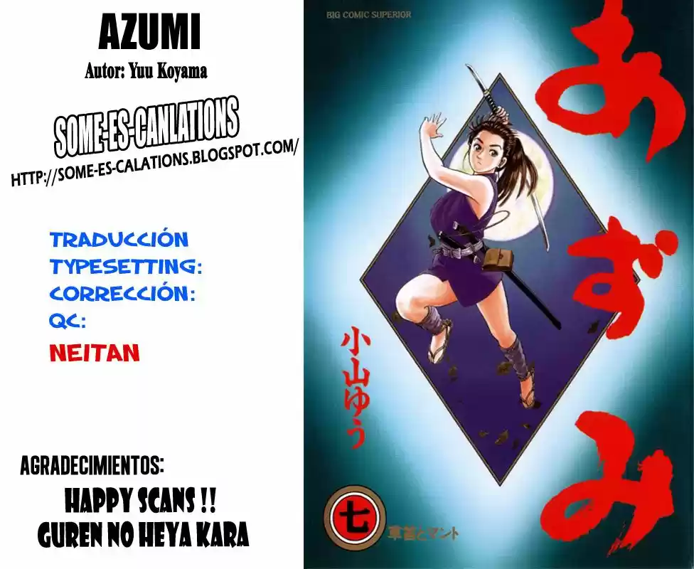 Azumi capítulo 59, página 31