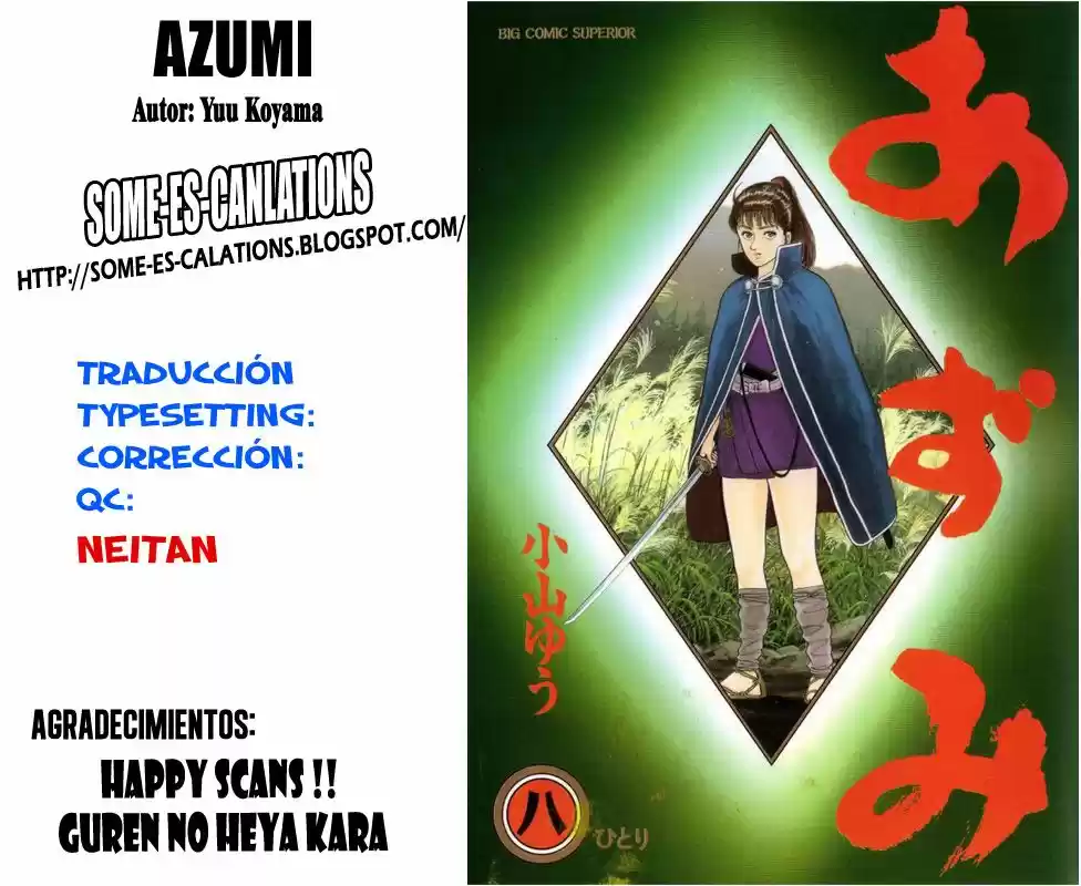Azumi capítulo 61, página 25