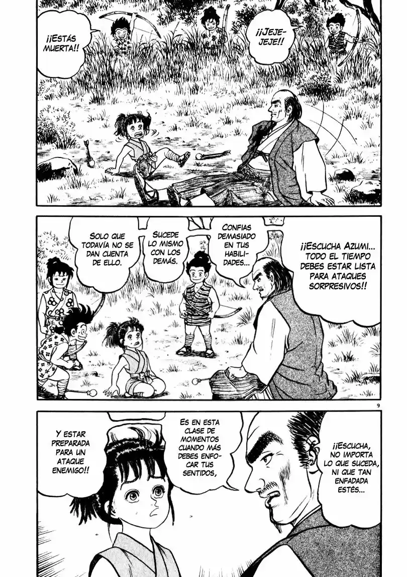 Azumi capítulo 63, página 9