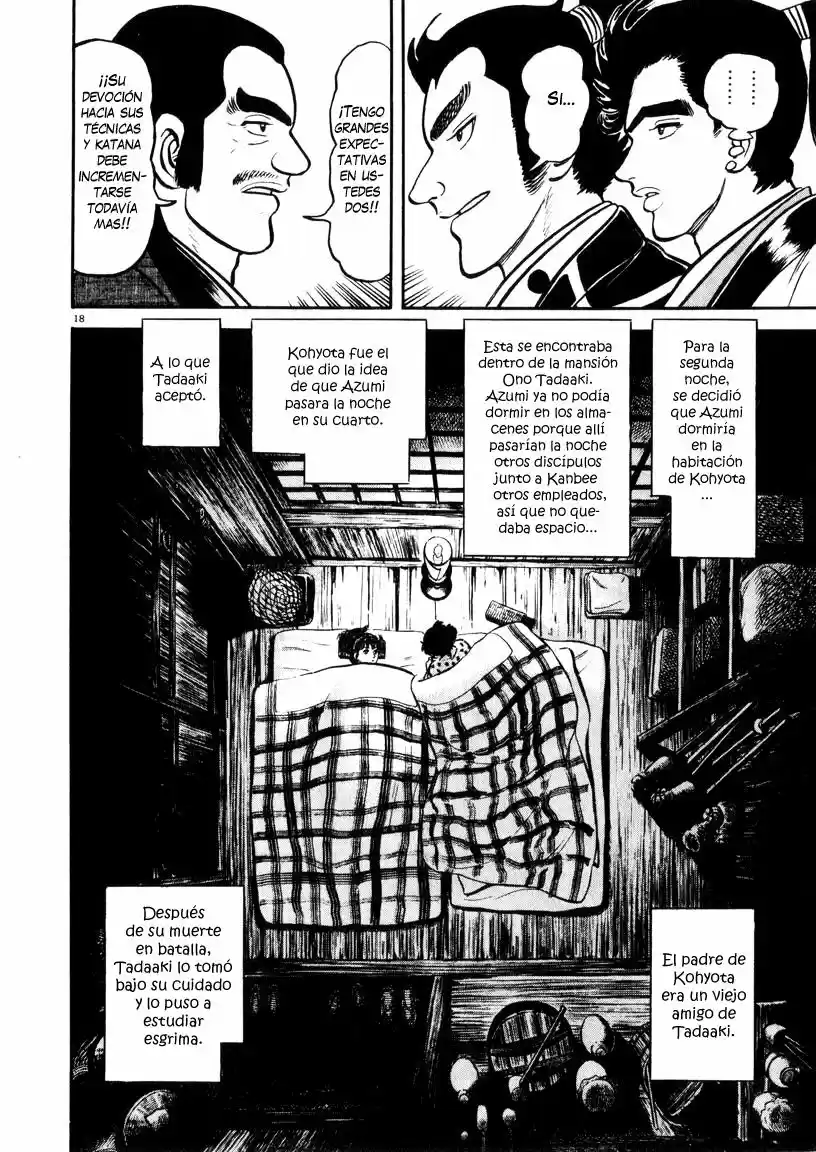Azumi capítulo 66, página 18