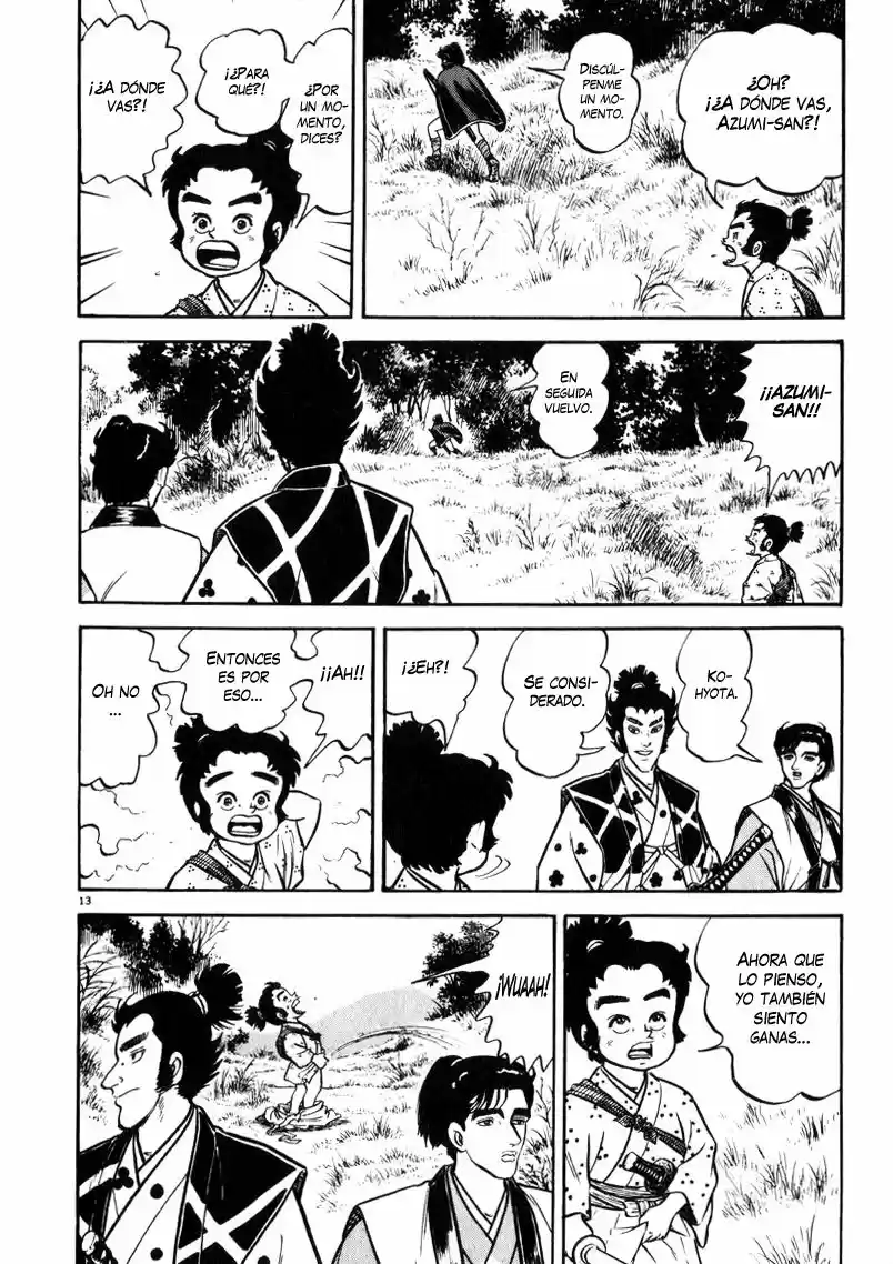 Azumi capítulo 67, página 13
