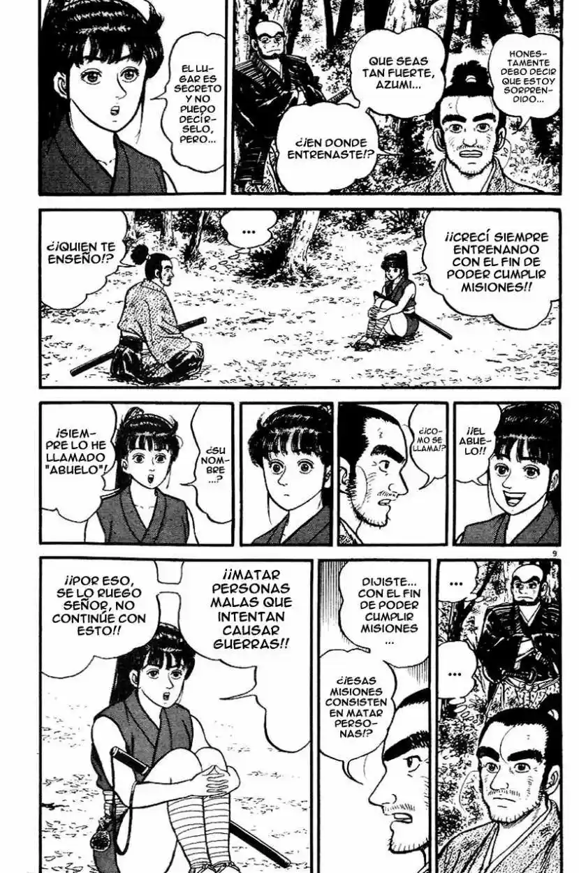 Azumi capítulo 8, página 9