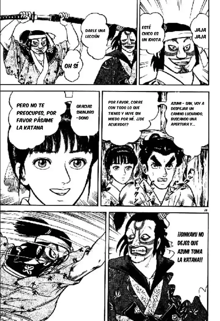Azumi capítulo 87, página 31