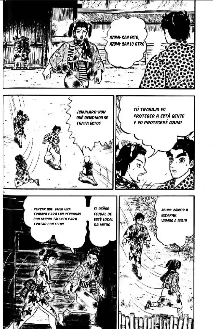 Azumi capítulo 89, página 14