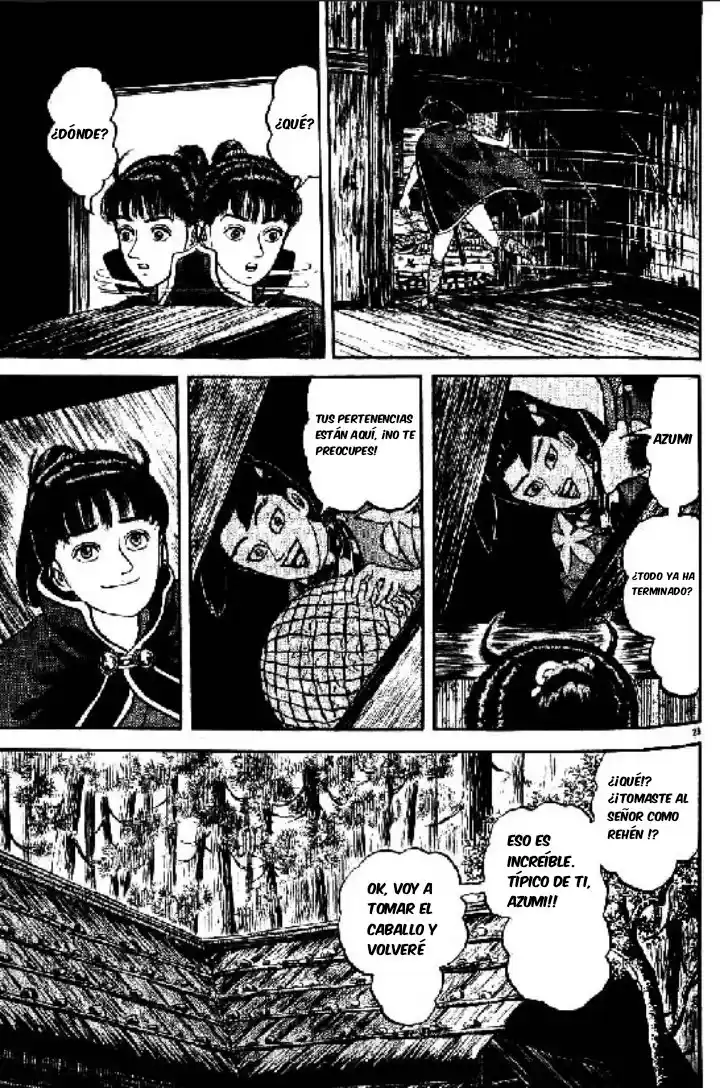Azumi capítulo 91, página 23