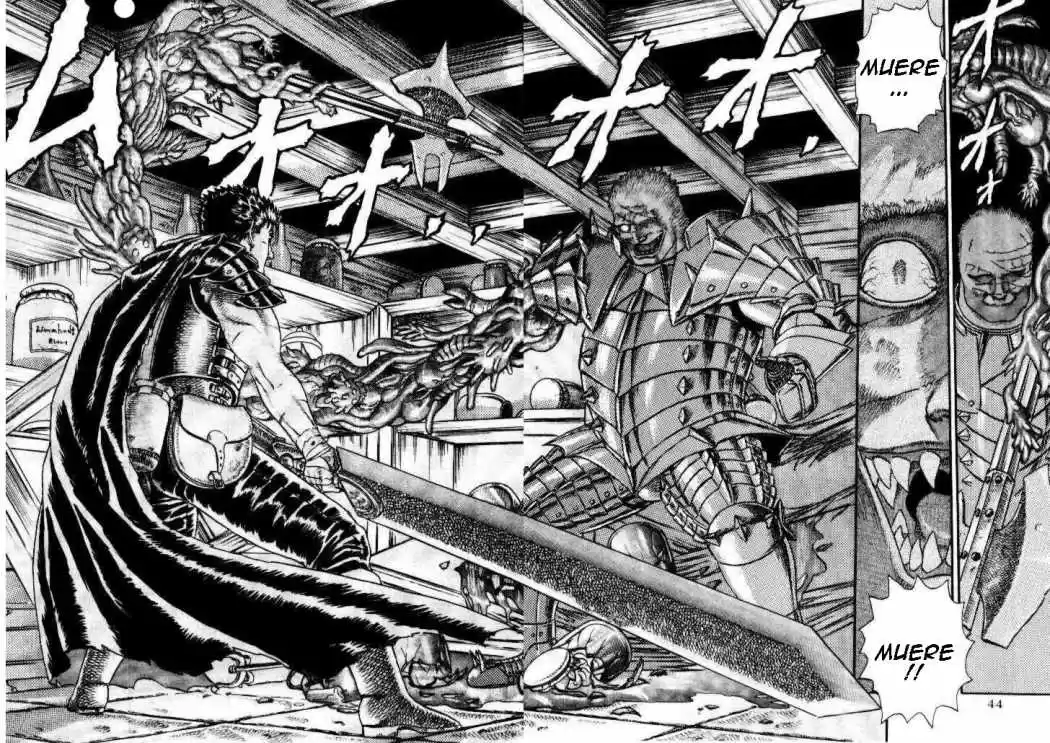 Berserk capítulo 7.1, página 44
