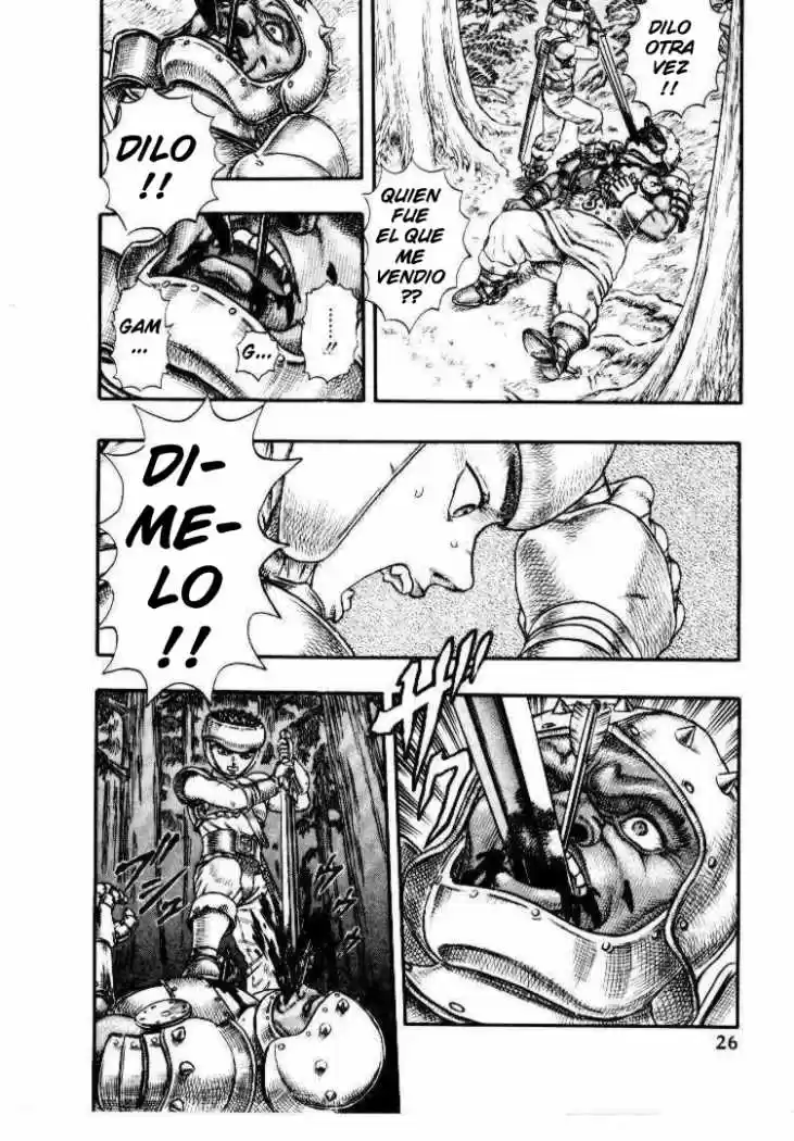 Berserk capítulo 8.1, página 22