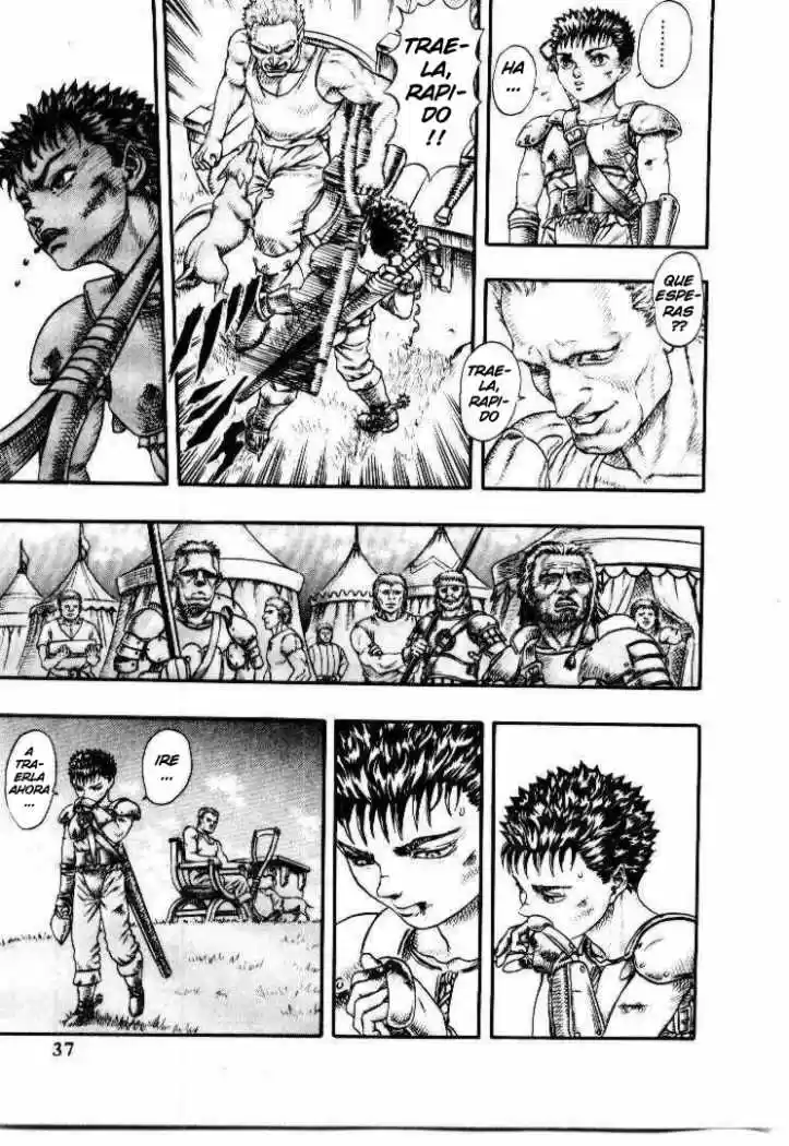 Berserk capítulo 8.1, página 33