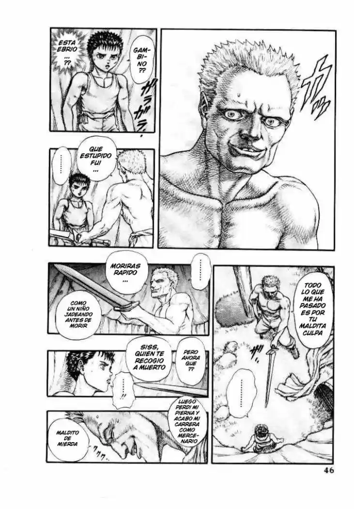 Berserk capítulo 8.1, página 42