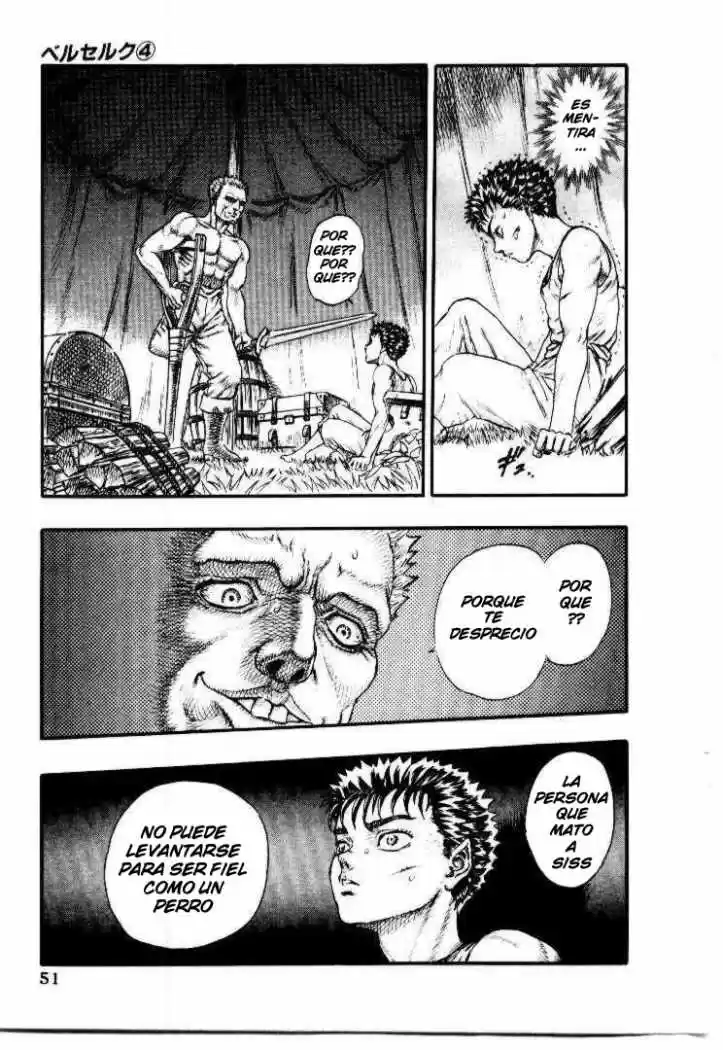 Berserk capítulo 8.1, página 47