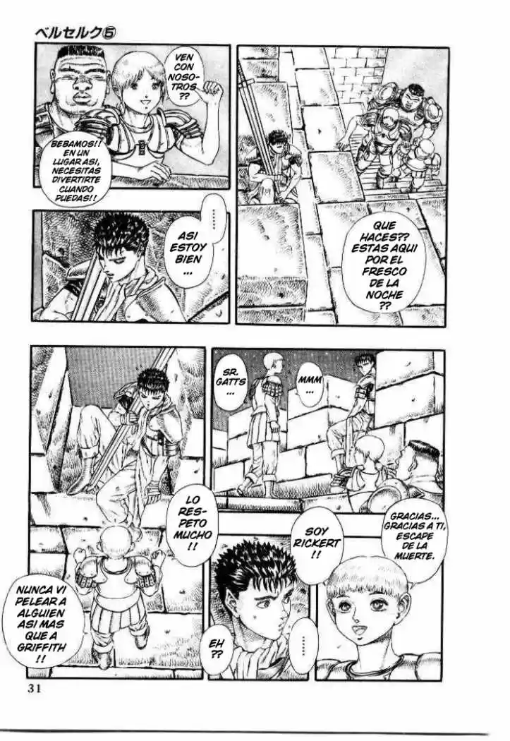 Berserk capítulo 8.6, página 28