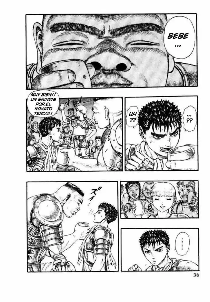 Berserk capítulo 8.6, página 33