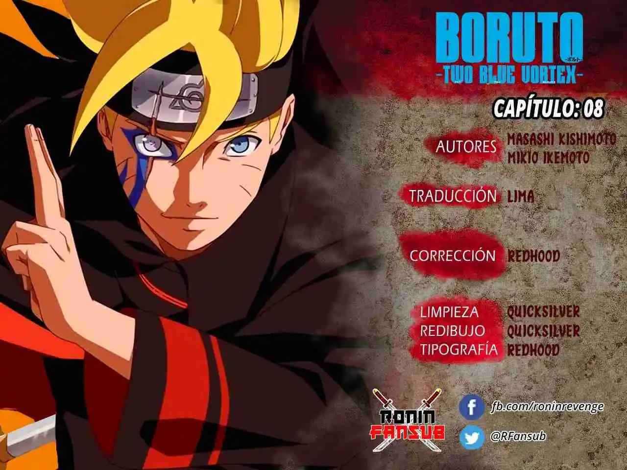 Boruto: Two Blue Vortex capítulo 8, página 1