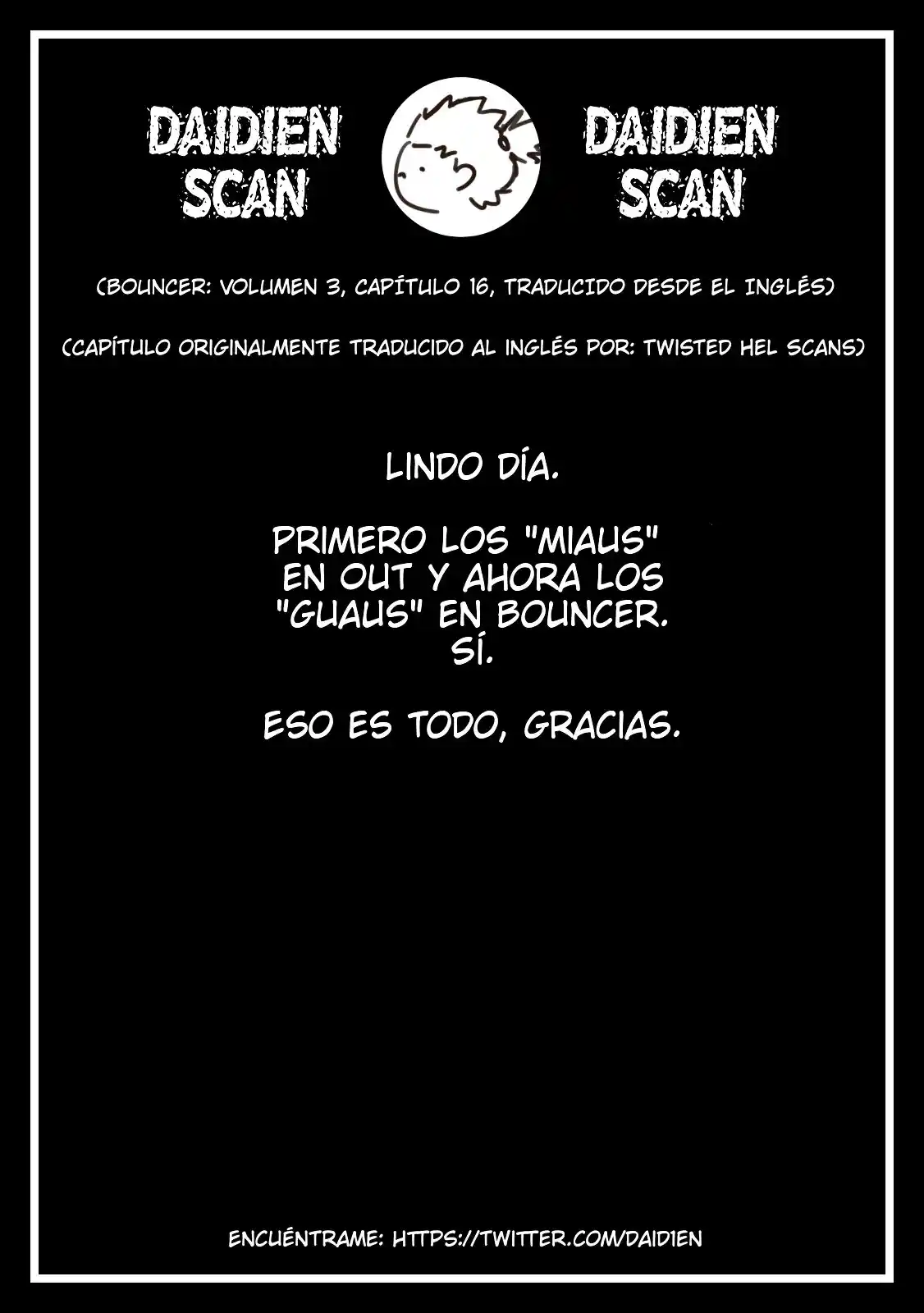 Bouncer capítulo 16, página 1