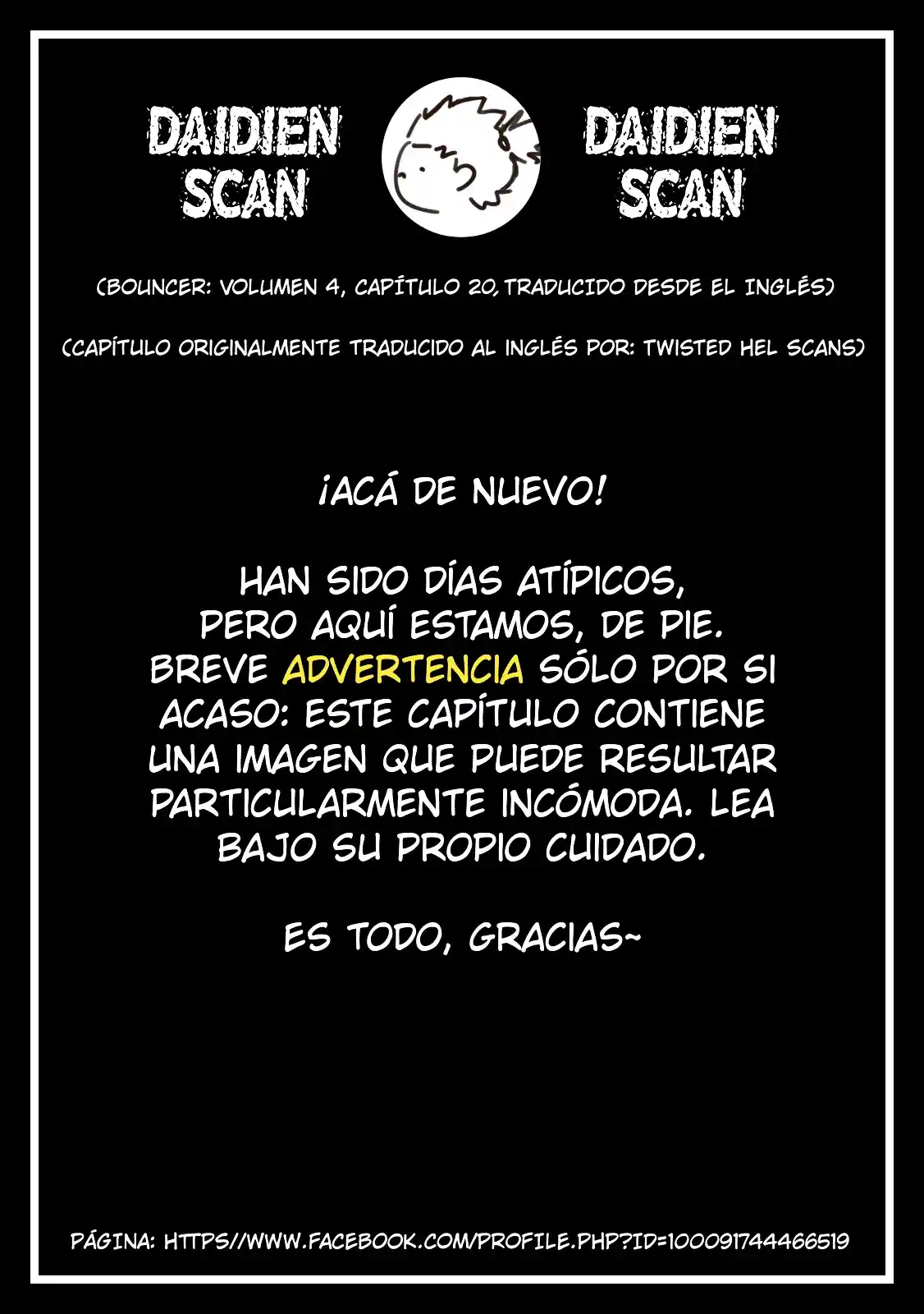 Bouncer capítulo 20, página 1