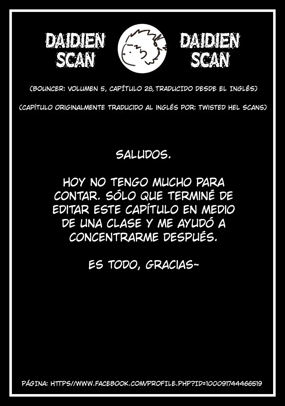 Bouncer capítulo 28, página 1