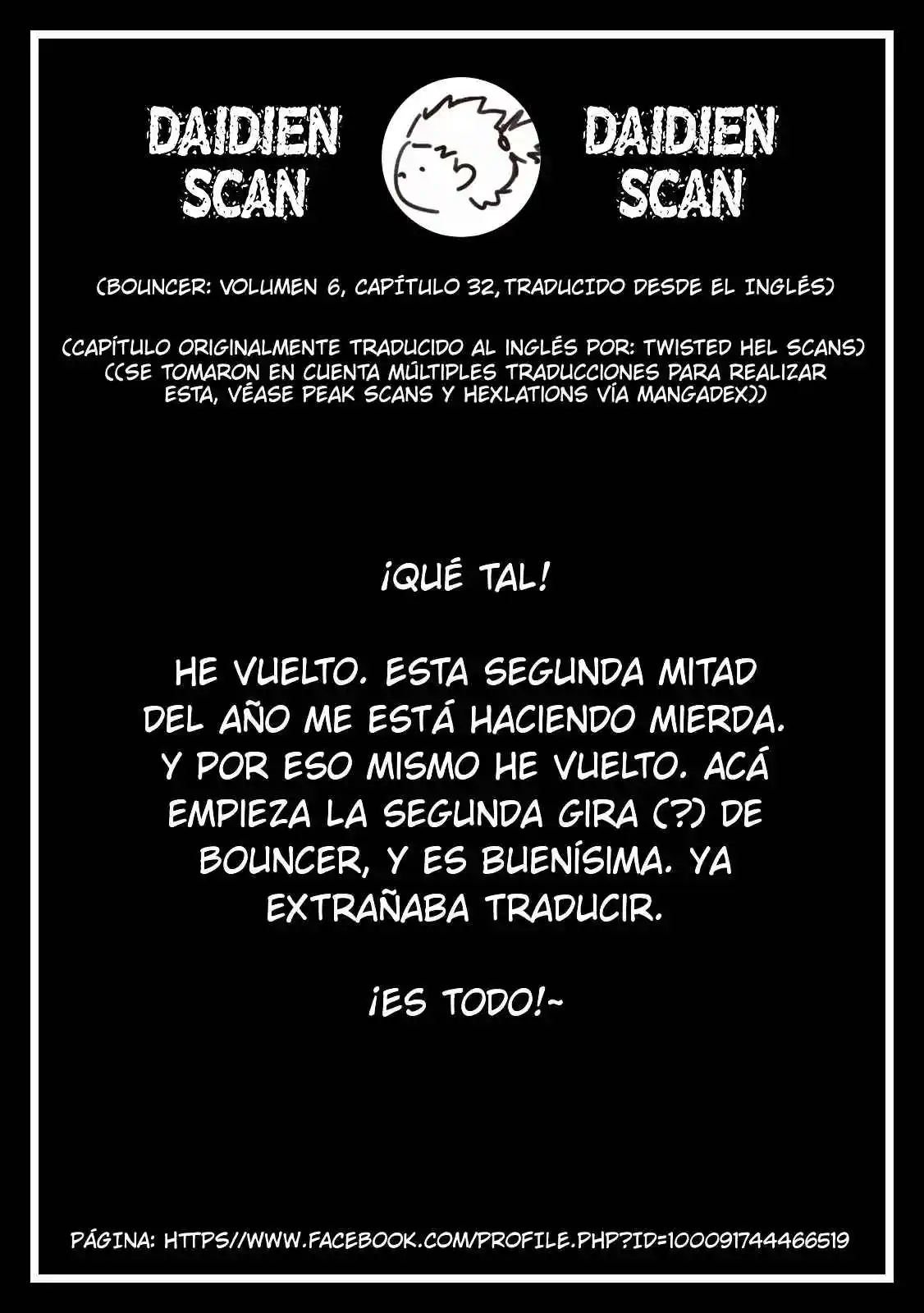 Bouncer capítulo 32, página 1
