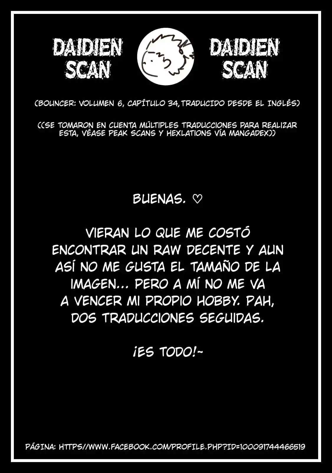 Bouncer capítulo 34, página 1