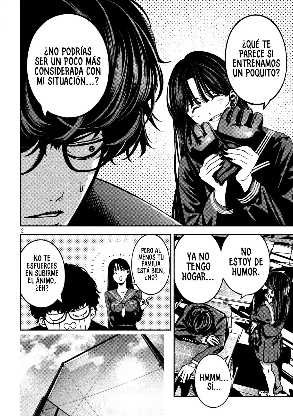 Bouryoku Banzai capítulo 21, página 2