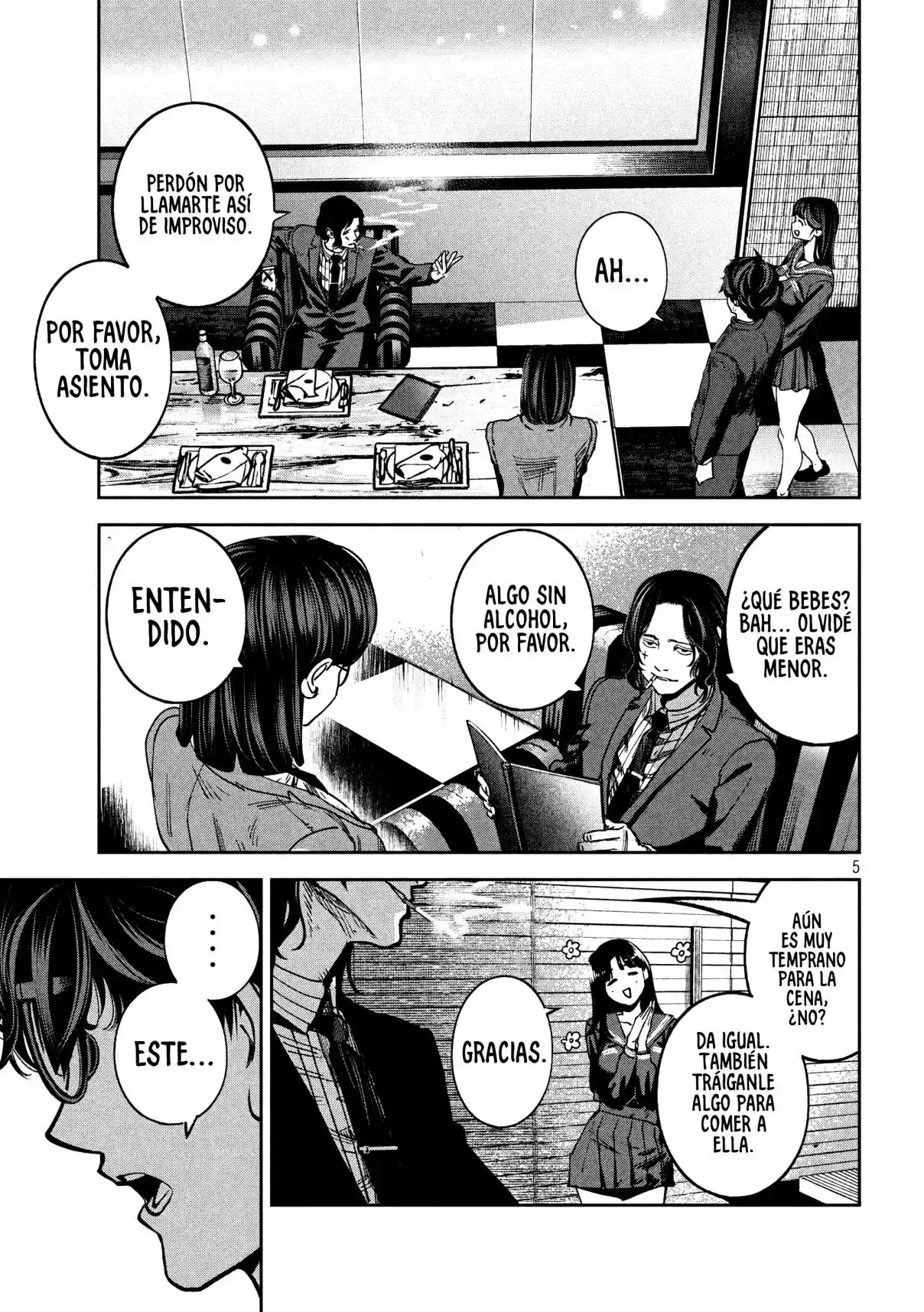 Bouryoku Banzai capítulo 21, página 5