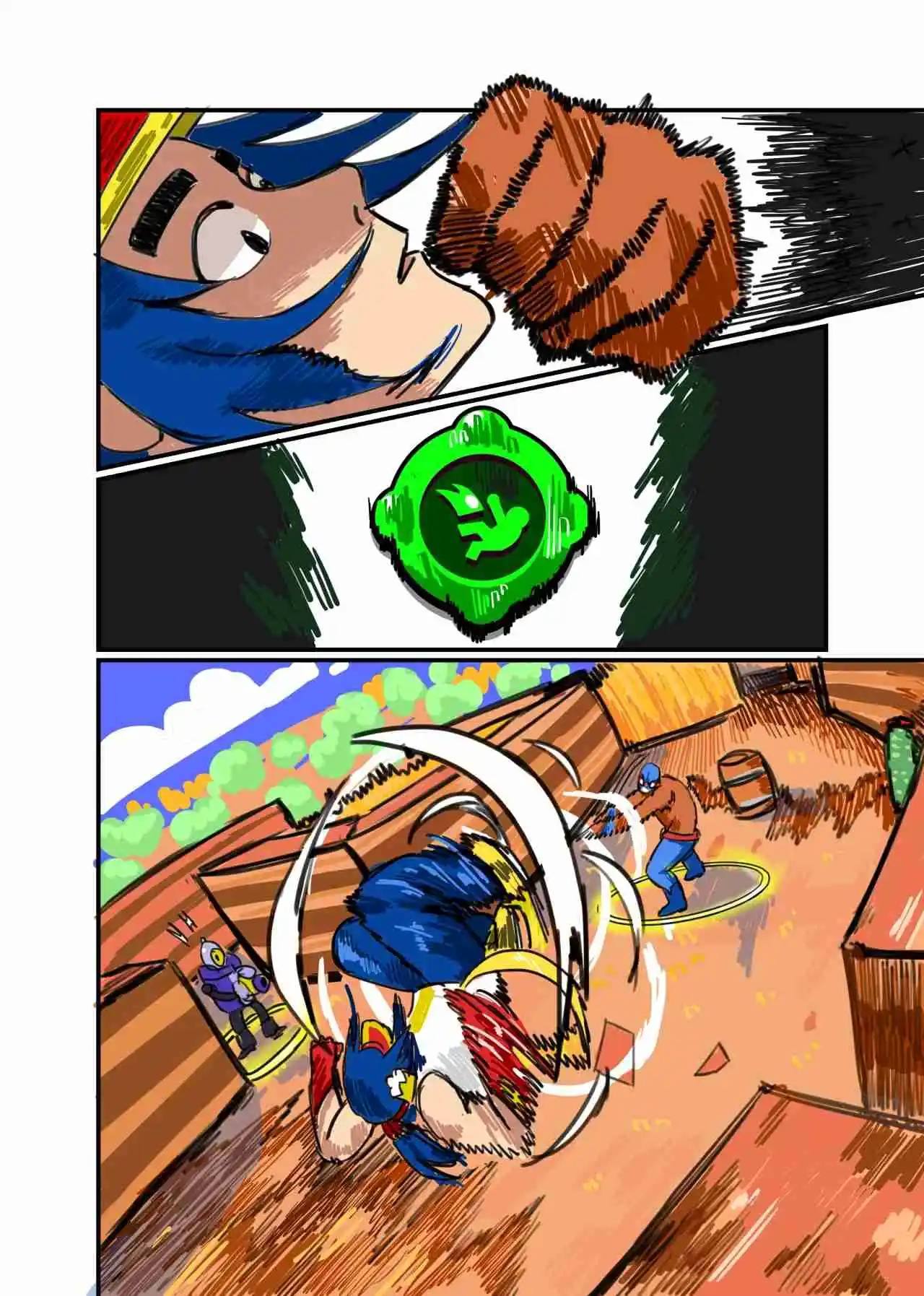 Brawl capítulo 1.1, página 14