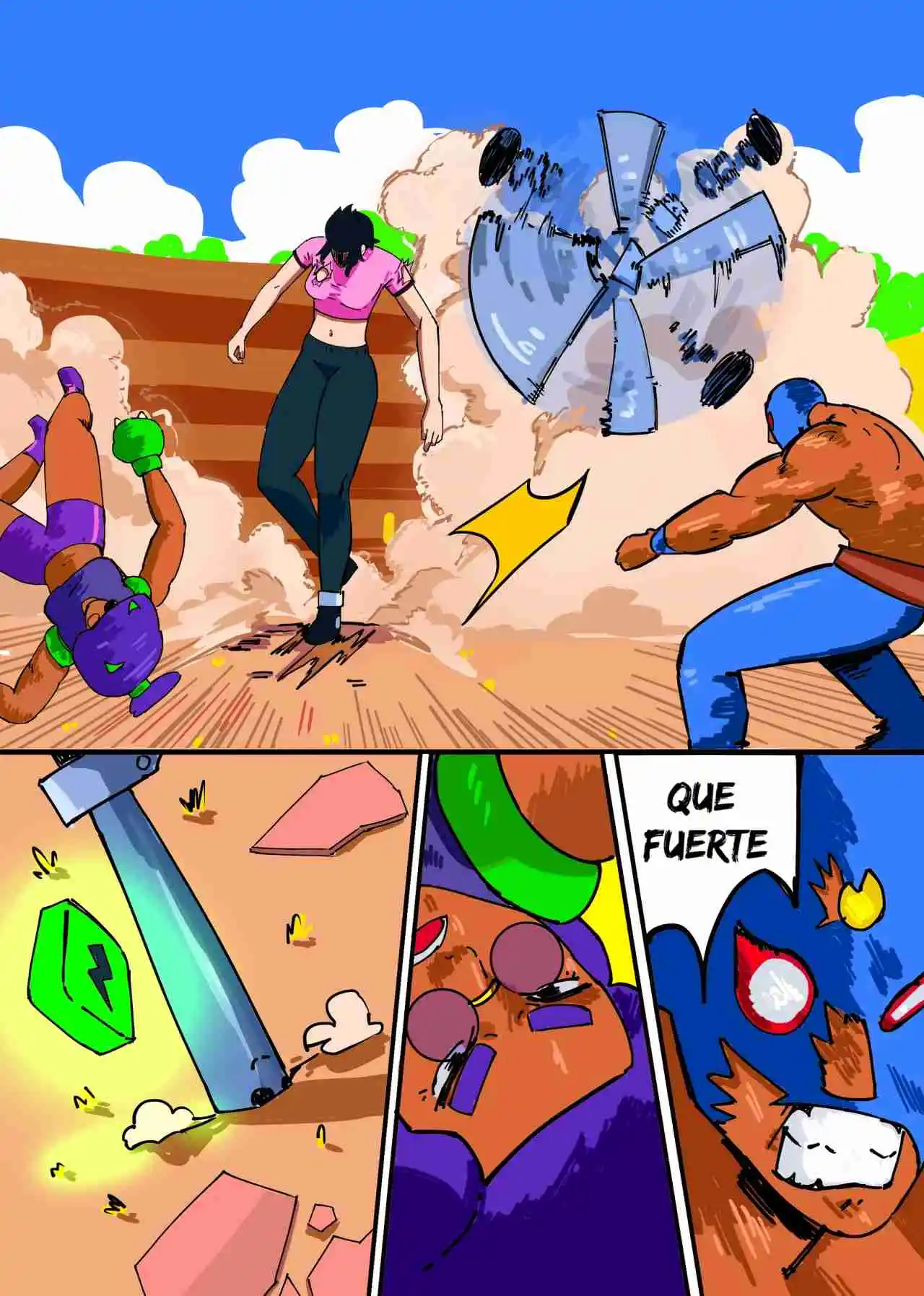 Brawl capítulo 6.6, página 8