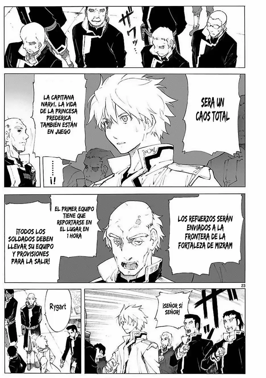 Break Blade capítulo 84, página 23