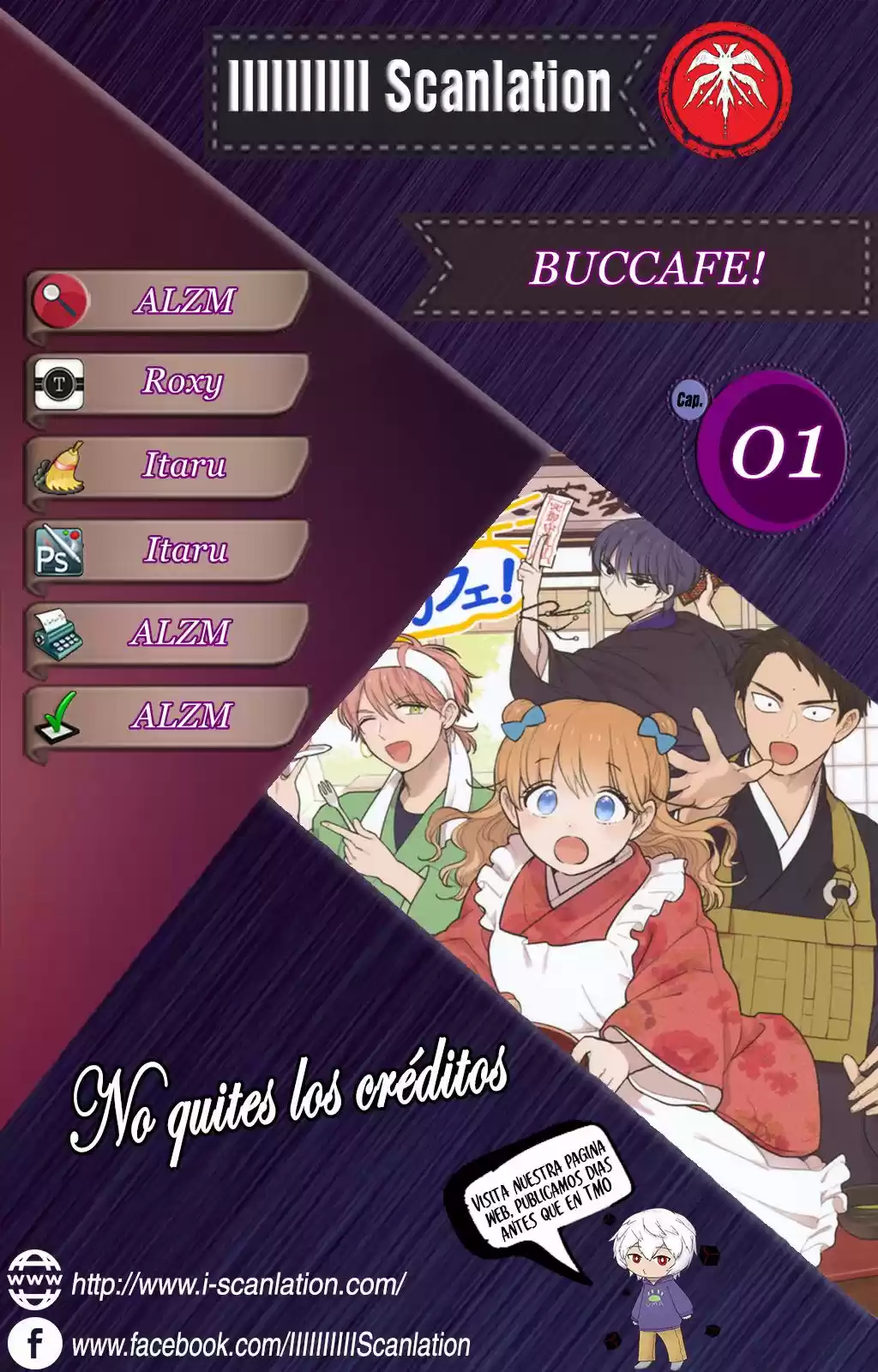 Buccafe! capítulo 1, página 2