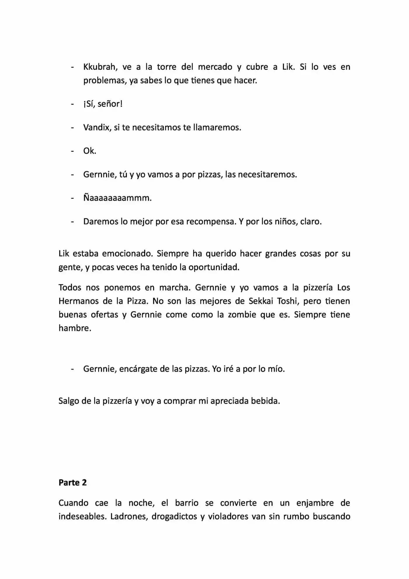 Bushushatsu capítulo 2, página 2
