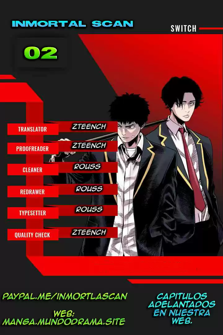 Cambiar capítulo 2, página 1