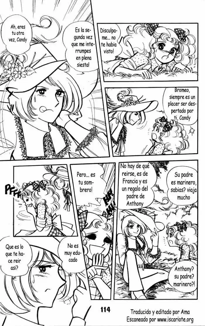 Candy Candy capítulo 4, página 21