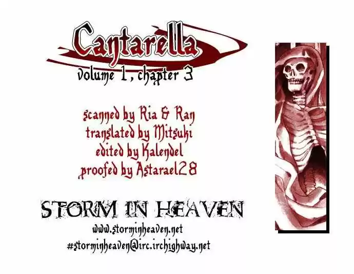Cantarella capítulo 3, página 1