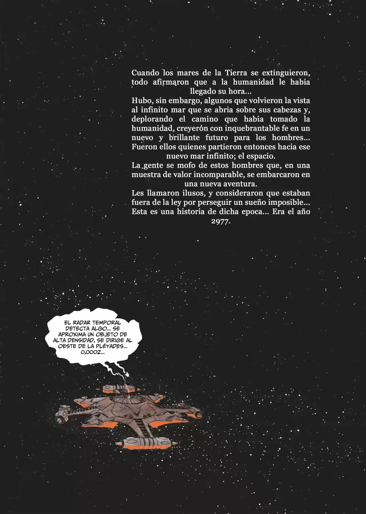 Capitan Harlock capítulo 1, página 4