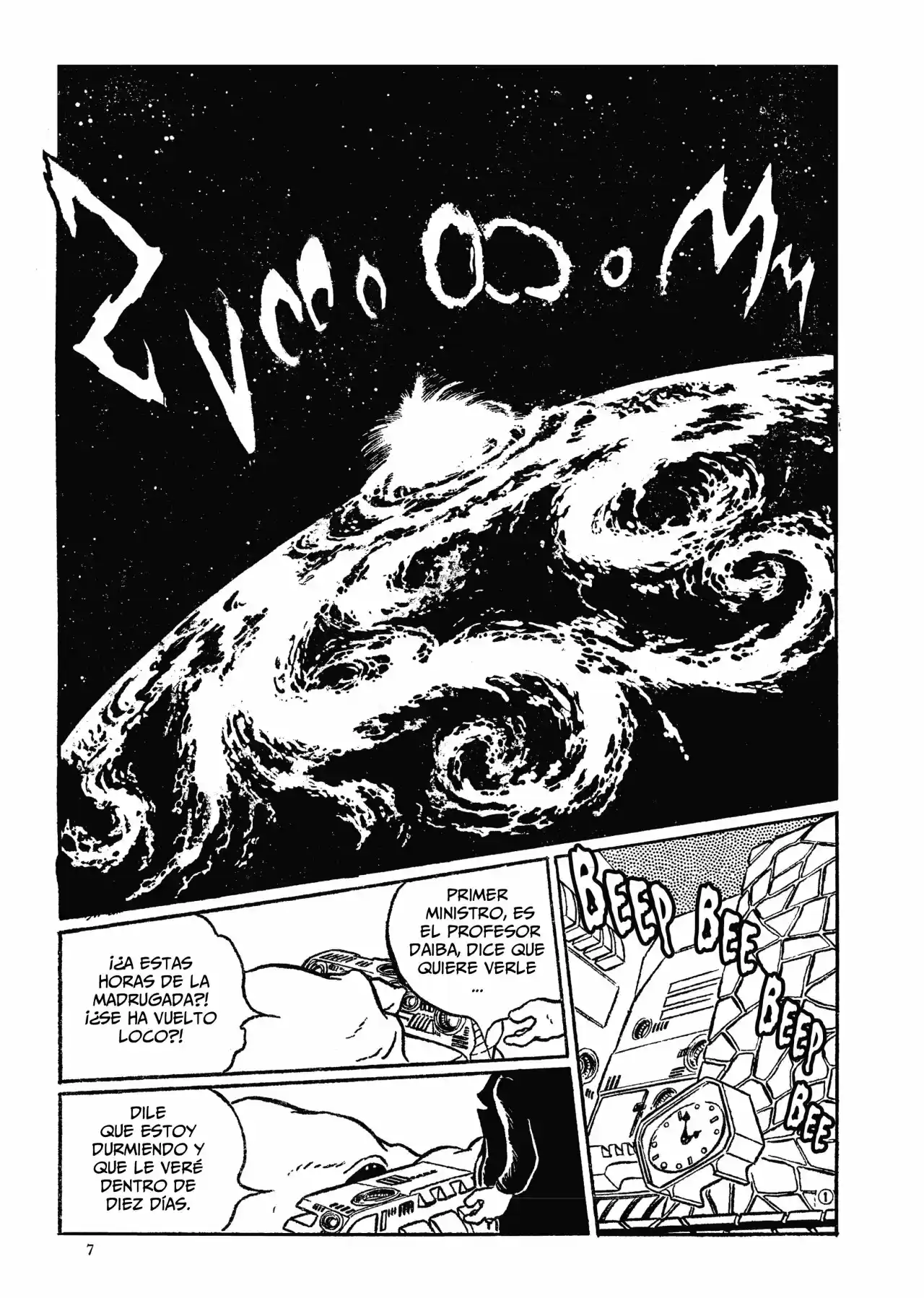 Capitan Harlock capítulo 1, página 7