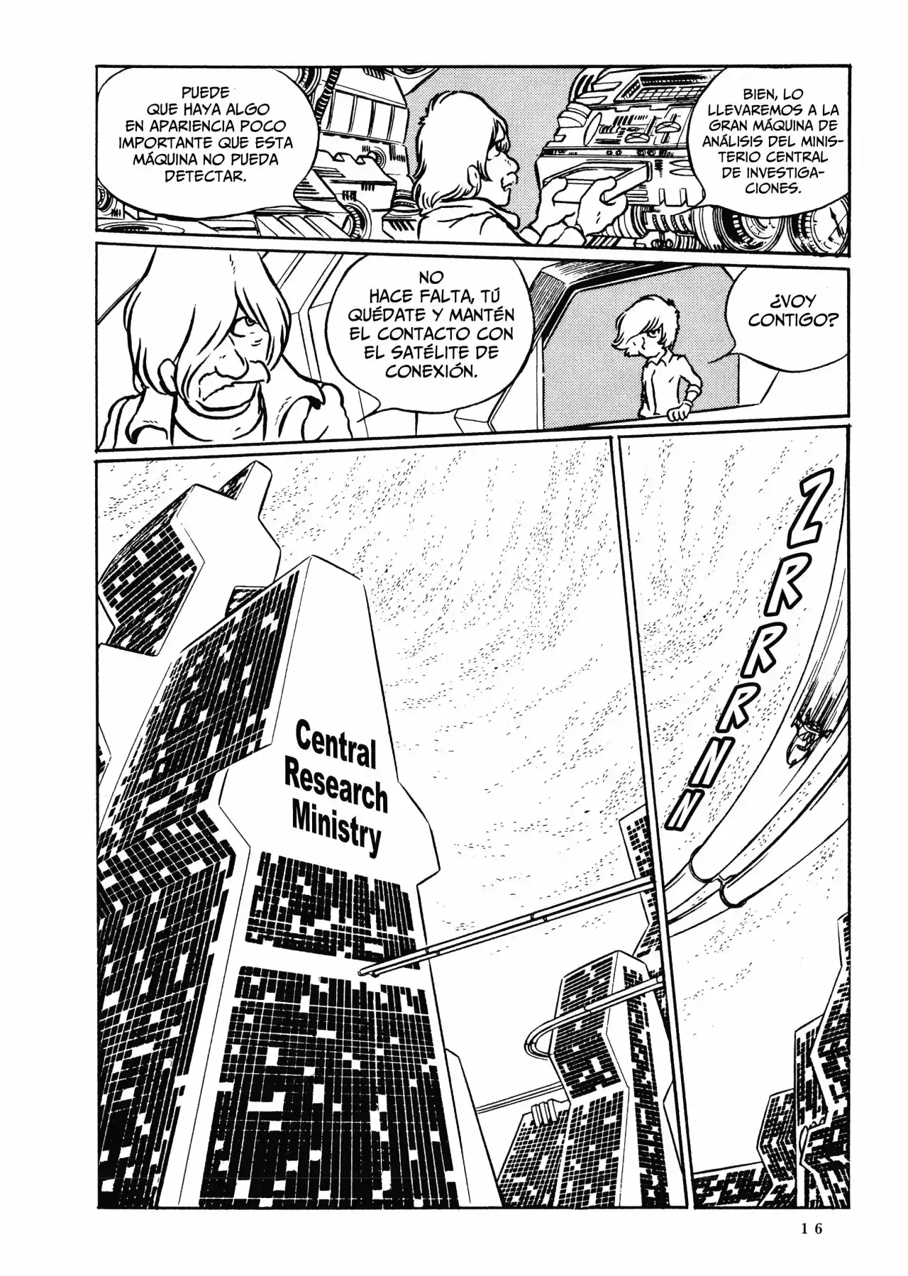 Capitan Harlock capítulo 1, página 16